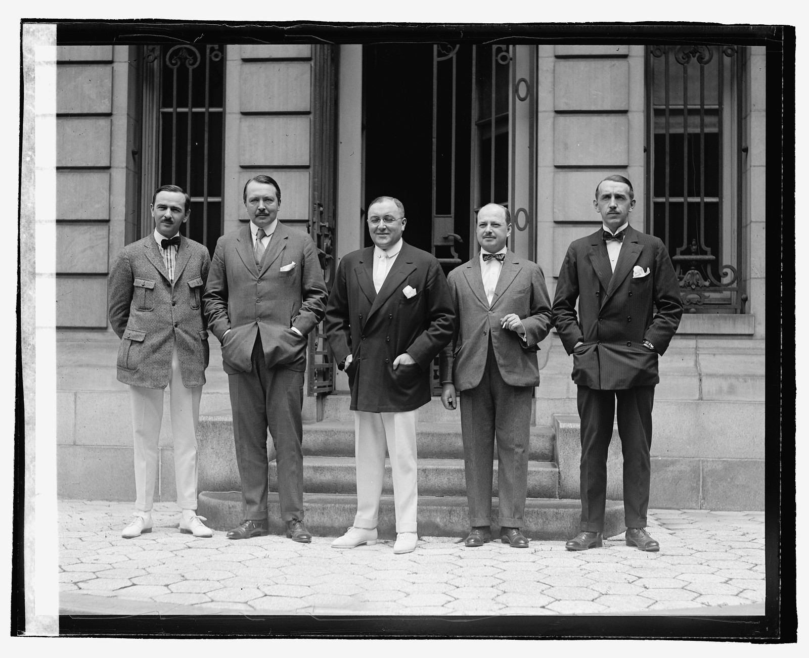 Russian embassy staff, 6/13/22, [19]22 June 13. — historic photograph