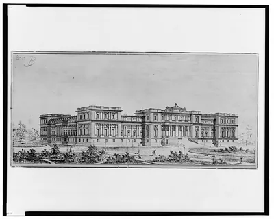 [Library of Congress, Washington, D.C. Perspective]