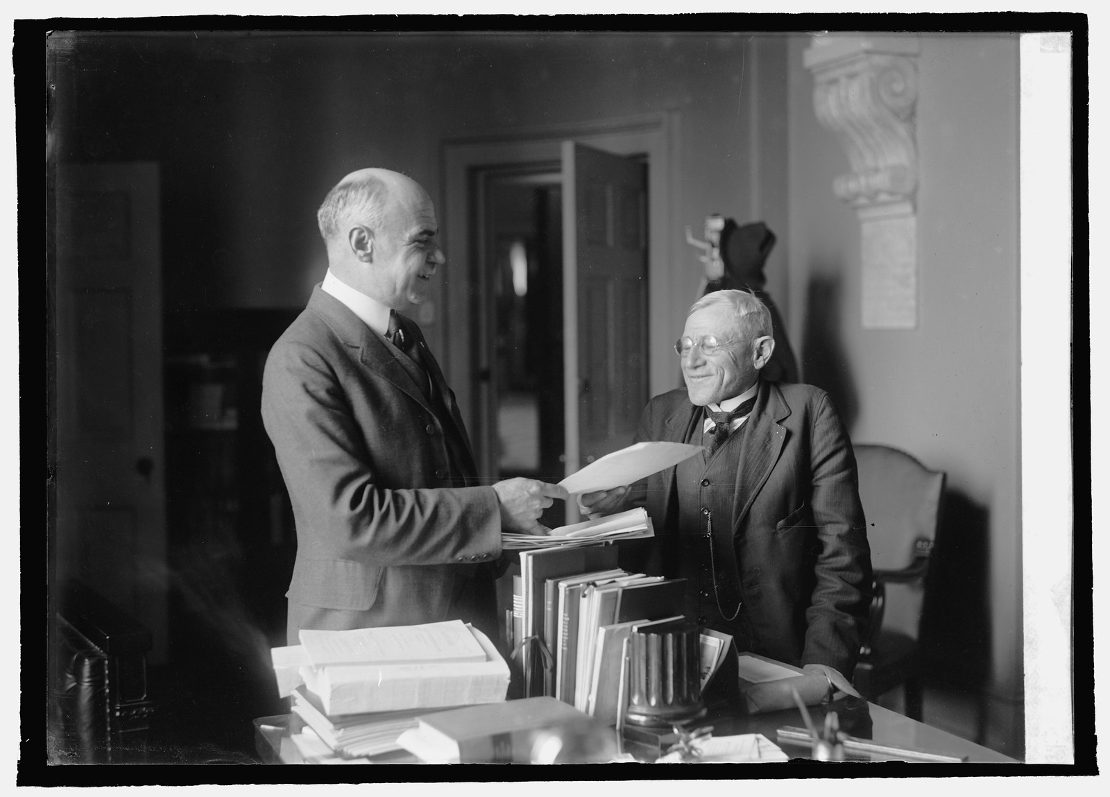 Tyler Page & Joel Grayson, [2/23/20], [1920 February 23] — historic photograph