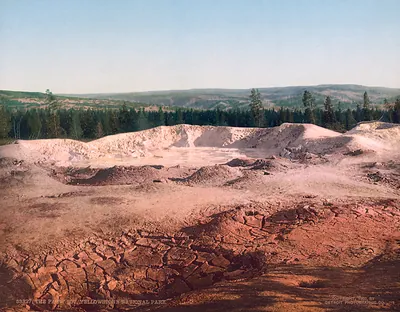 The Paint Pots, Yellowstone National Park