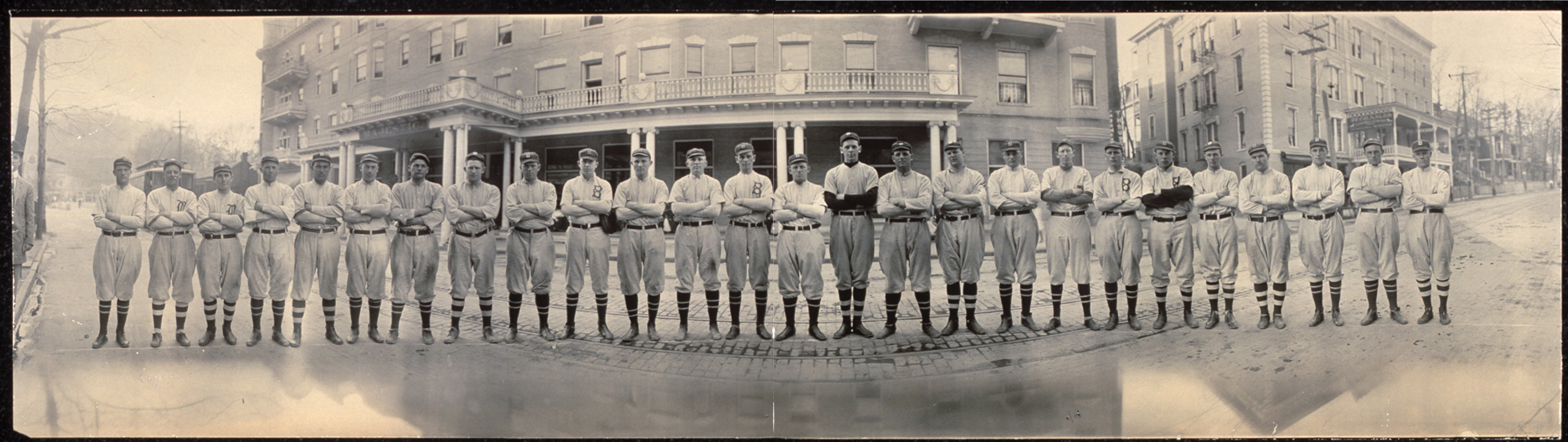 Brooklyn Baseball Team, New York, 1911, 1911 — historic image