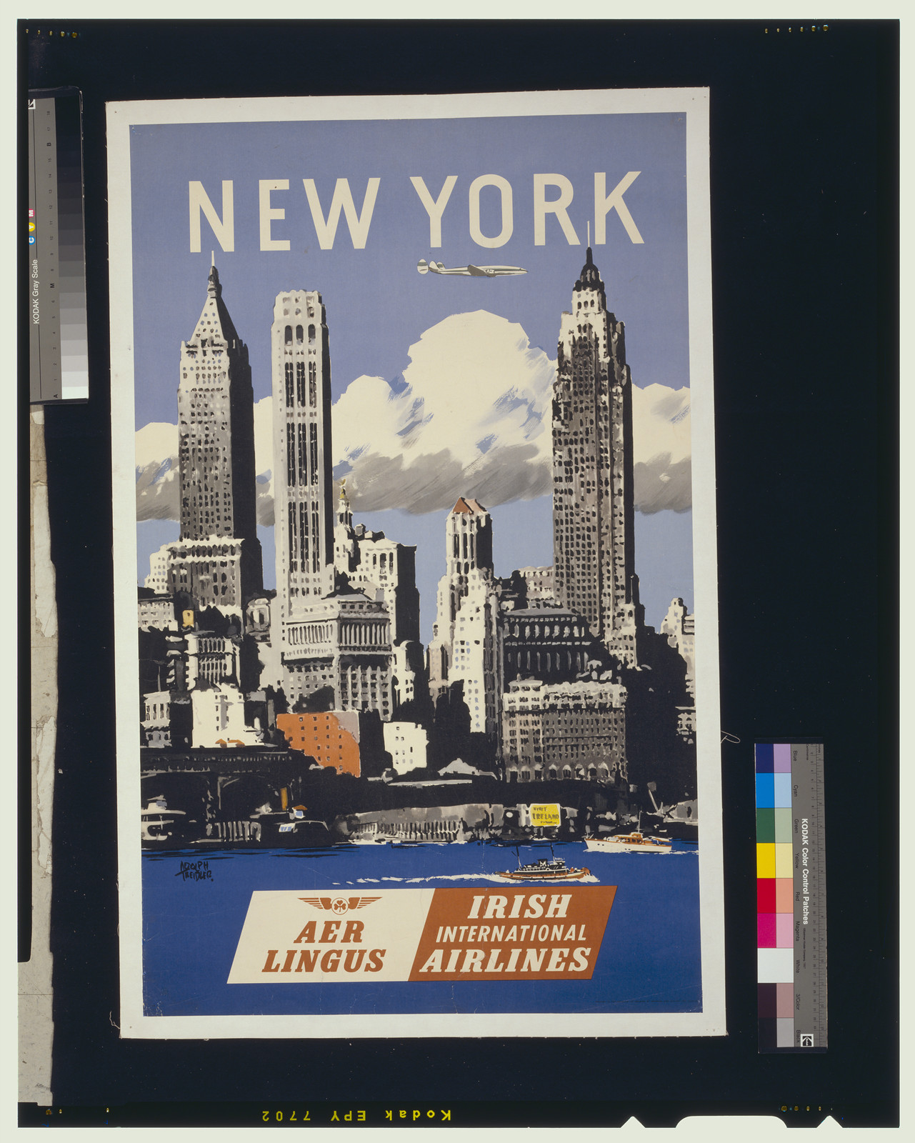 New York / Adolph Treidler. — vintage poster