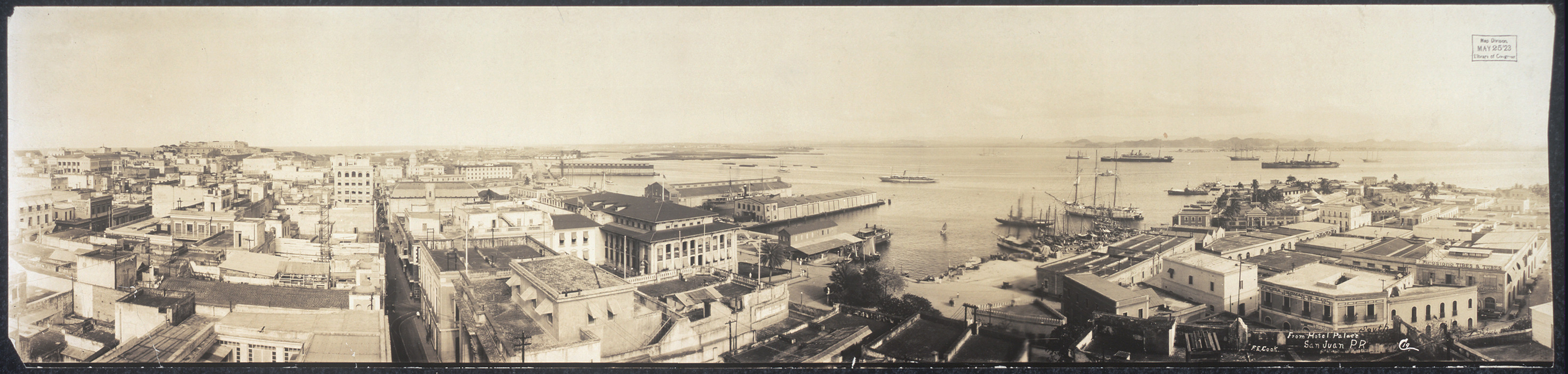 Hotel Palace San Juan, Puerto Rico, 1919 — historic image
