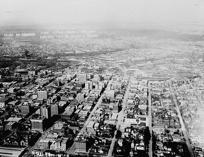 Heart of Houston, from Little Frank's balloon