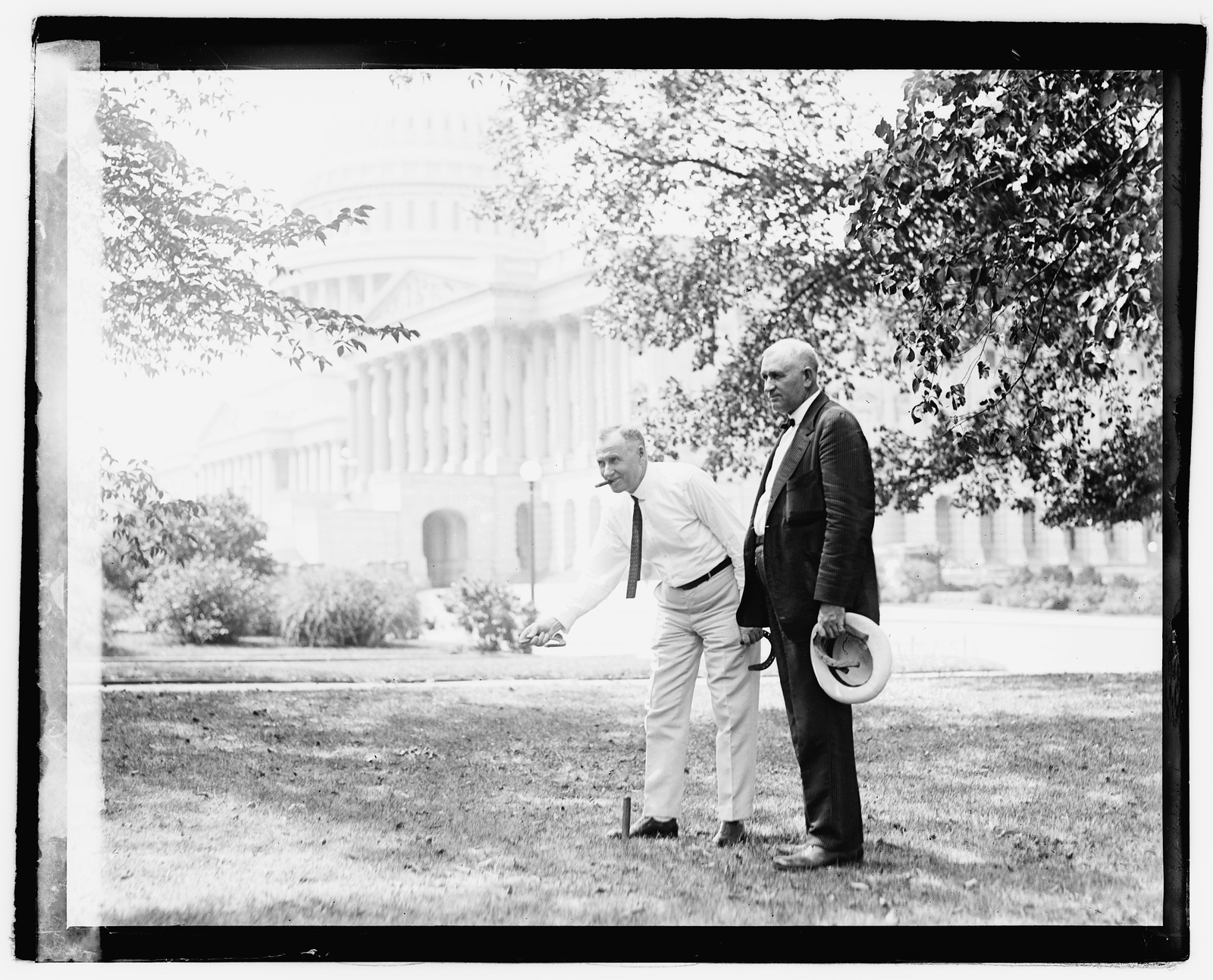 Cameron & Bursun (horseshoes), [1921] — historic photograph