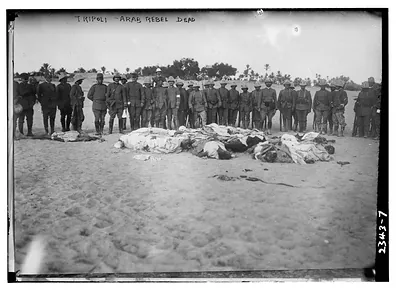 Tripoli - Arab rebel dead