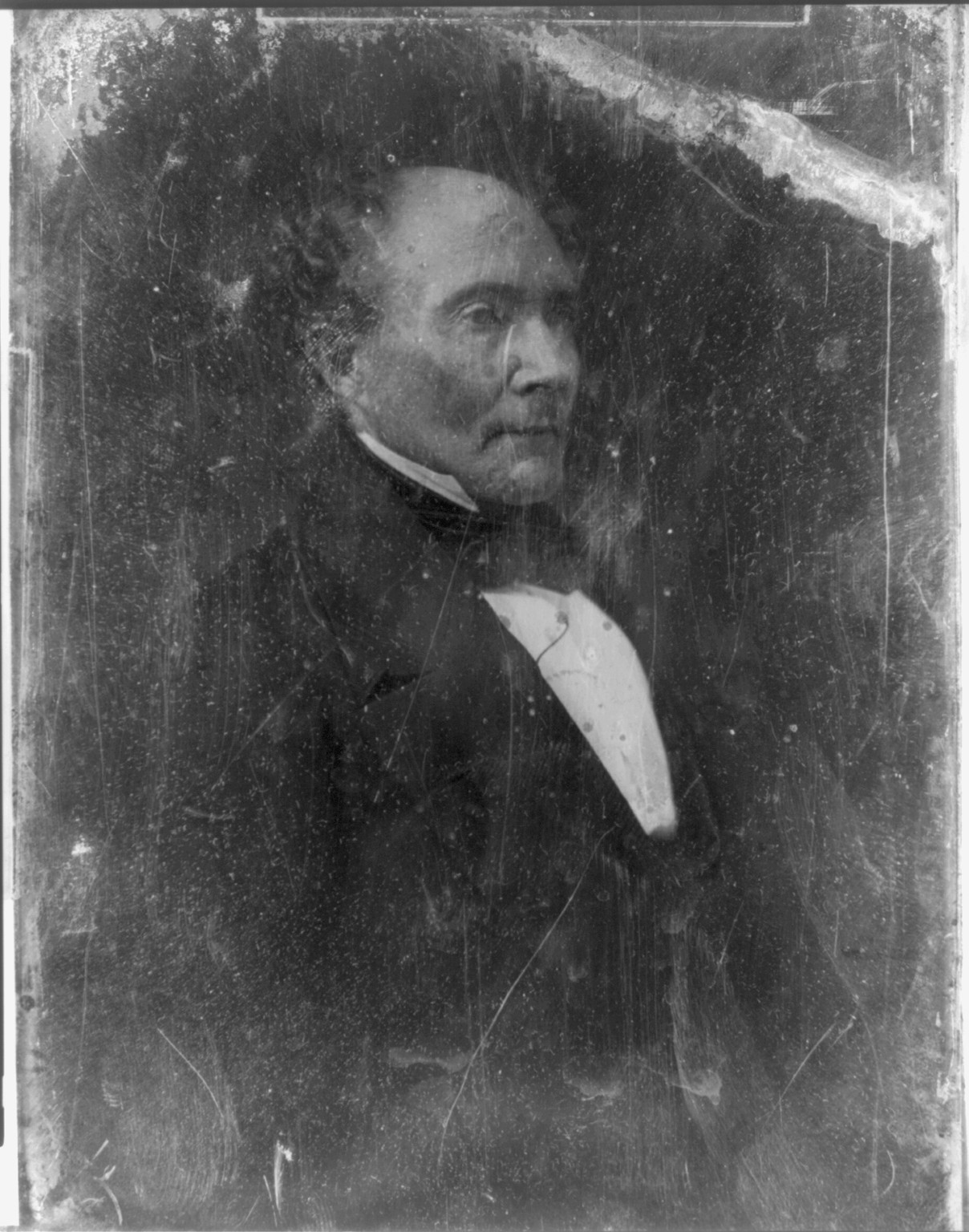 [Robert John Walker, half-length portrait, three-quarters to right], [between 1844 and 1860] — historic photograph