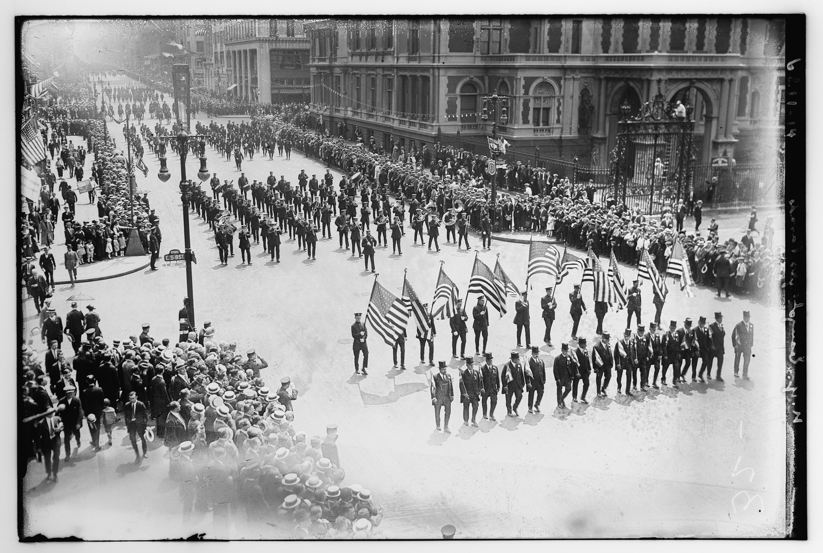 N.Y. employee's parade, n/a — historic photograph