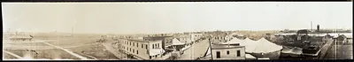 Birds eye view of Owen, Wisconsin, 1912