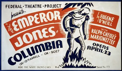 The Emperor Jones by Eugene ONeill with Ralph Chesses Marionettes