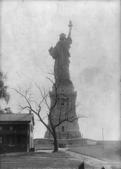 Statue of Liberty, New York Harbor, from the North
