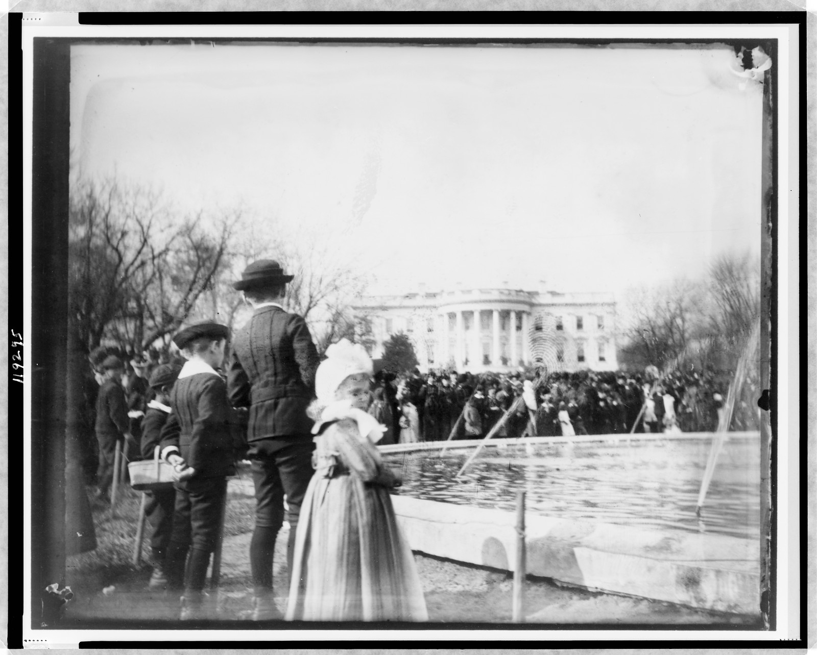 White House, 1889--Easter Monday, 1889 — historic photograph