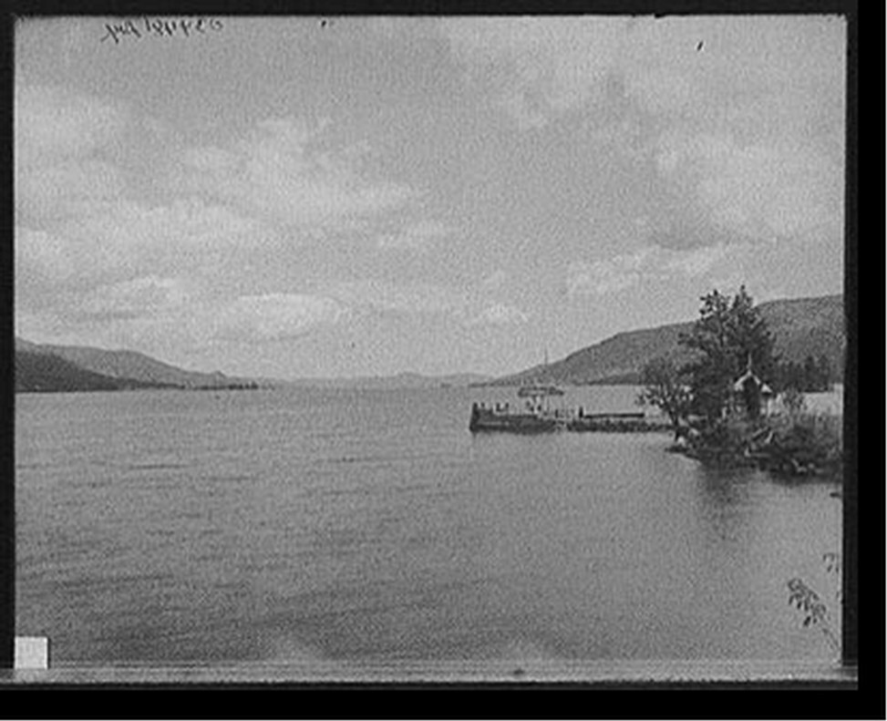 [Huletts Landing, Lake George, N.Y.], [1907?] — historic photograph