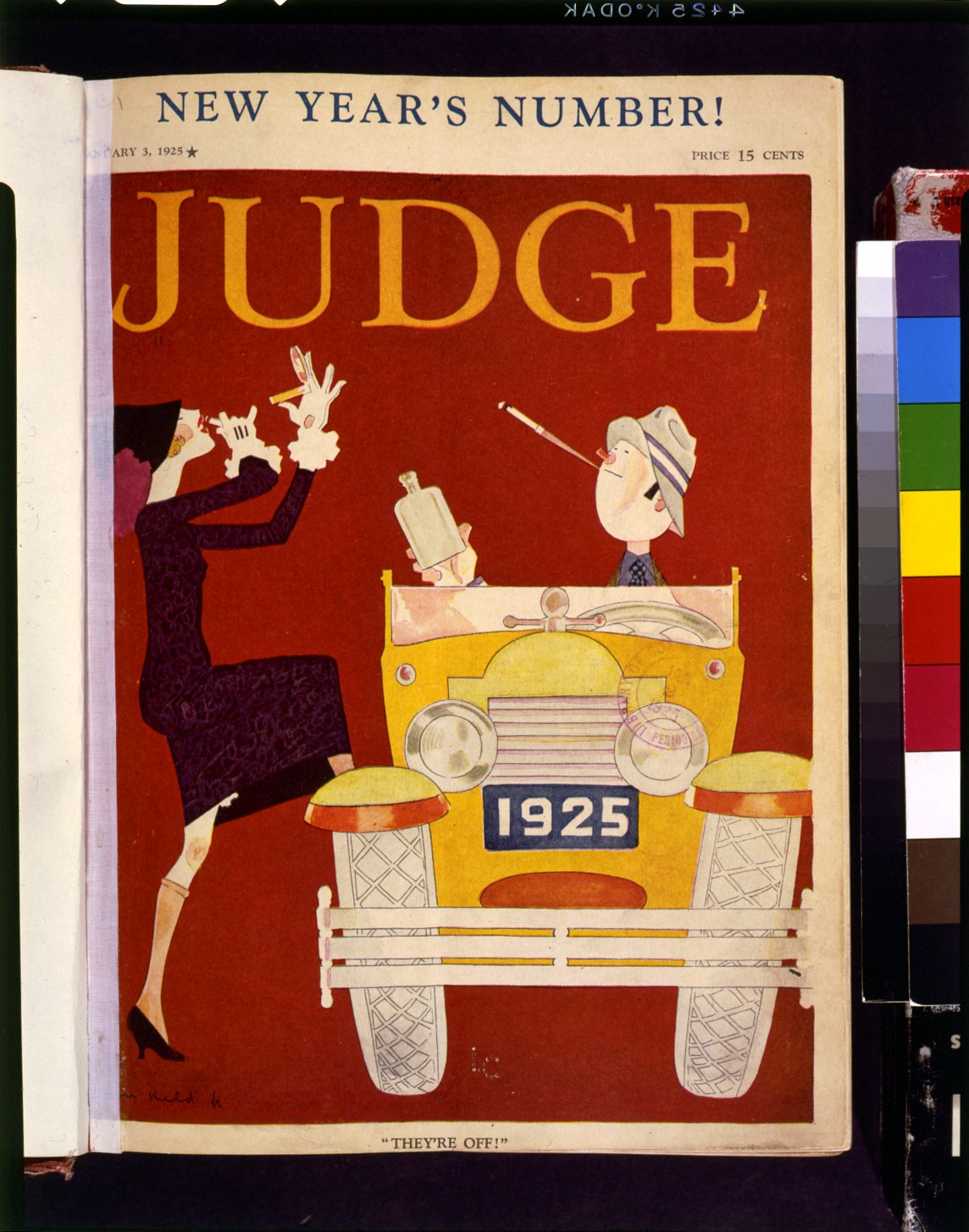 They're off!" / John Held.", 1925 — historic print
