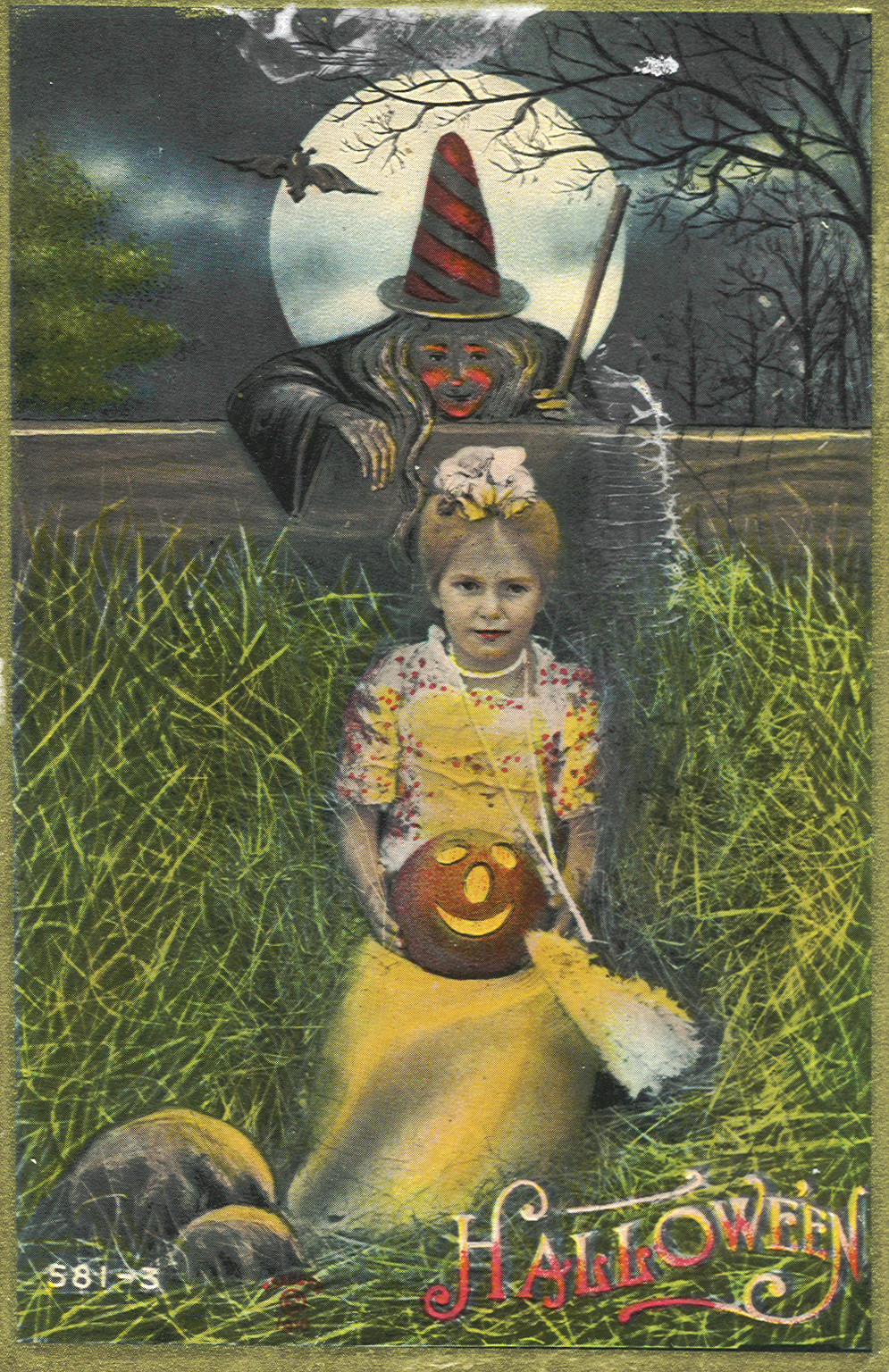 Halloween, c. 1917 — historic photograph