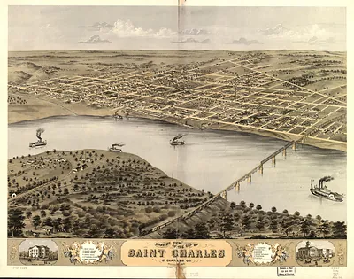 Saint Charles, Missouri, 1869
