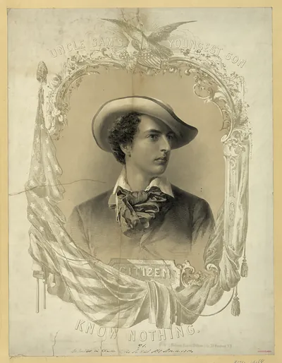 Uncle Sam's Youngest Son, Know Nothing, Citizen print
