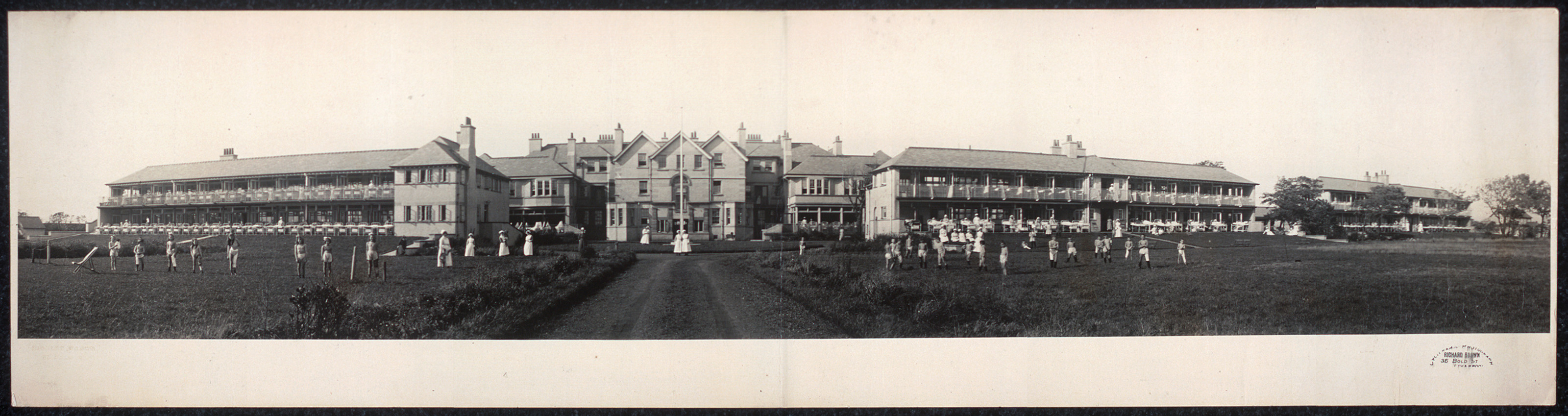 Tuberculosis wards, Liverpool, 1920s, England, 1900 — historic image