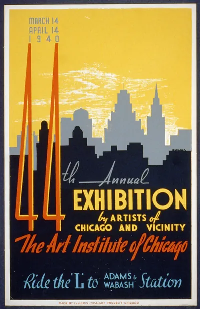 44th annual exhibition by artists of Chicago and vicinity--The Art Institute of Chica