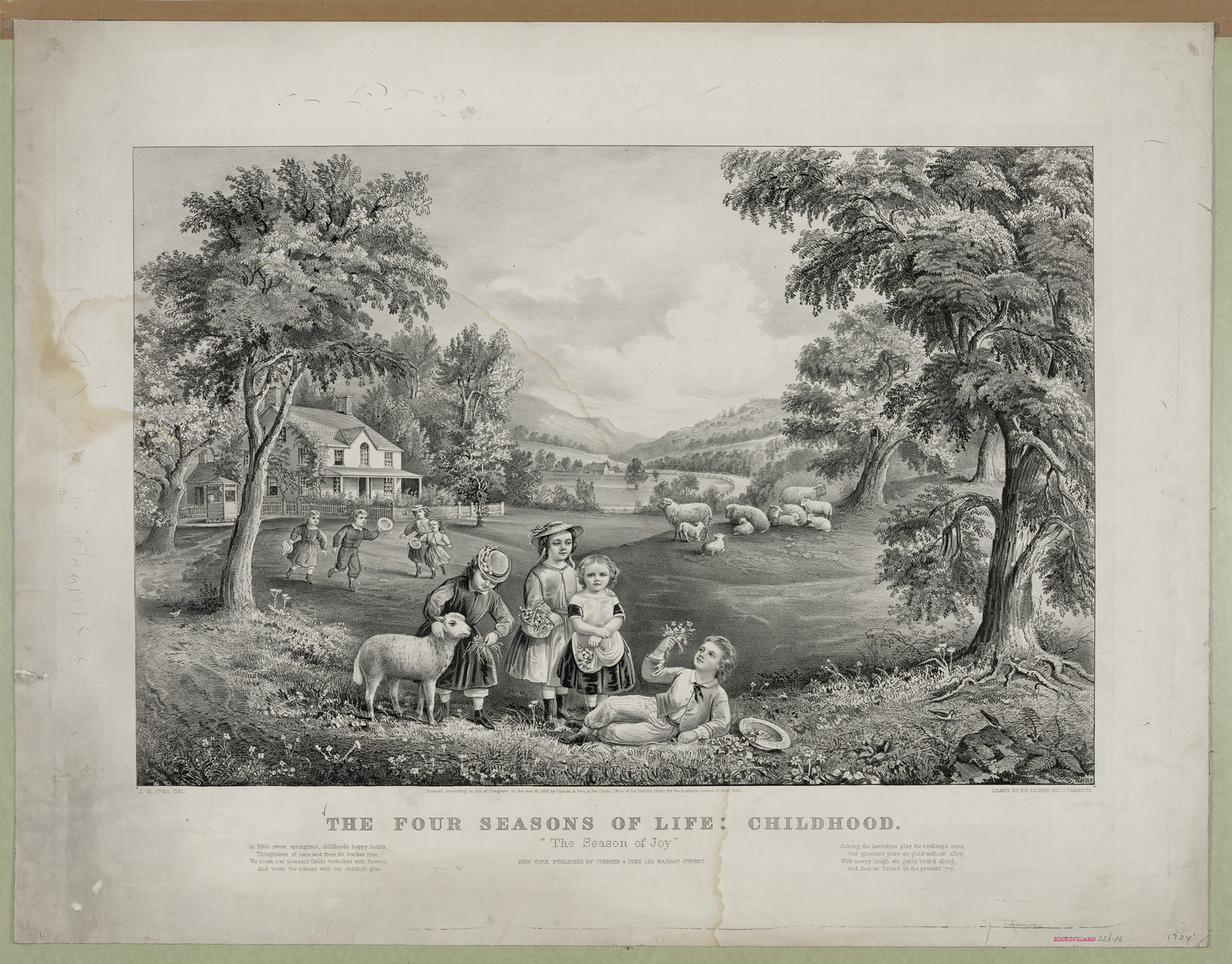 The Four Seasons of Life: Childhood, The Season of Joy — historic image