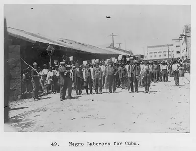 [Puerto Rico]: Negro laborers for Cuba