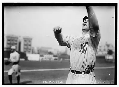 Curt Coleman, New York AL, at Hilltop Park, NY (baseball)
