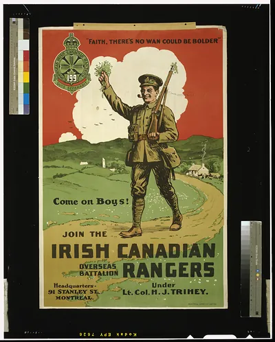 Join the Irish Canadian Rangers Overseas Battalion