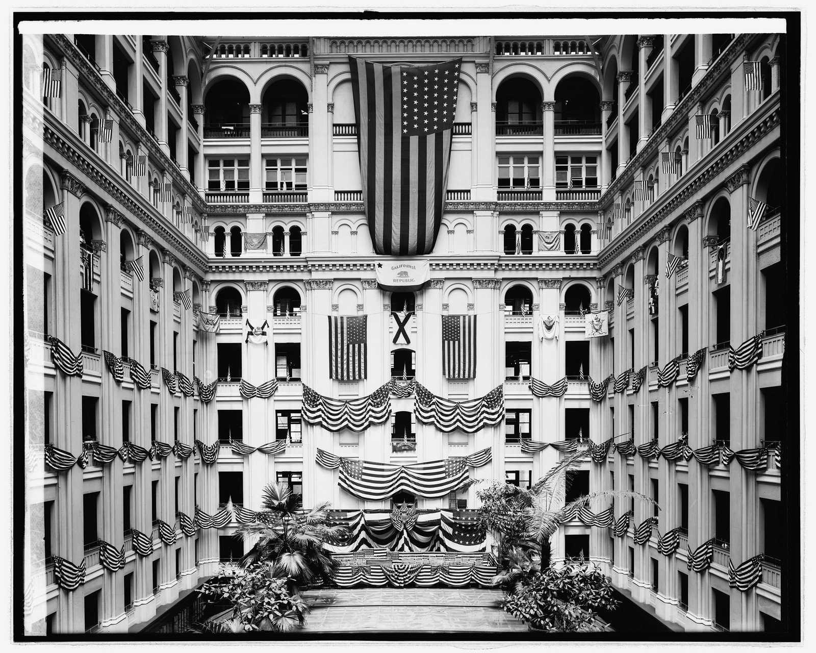 Post Ofc. Flag day, [Washington, D.C.], [between 1910 and 1935] — historic photograph