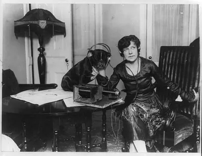 Bernhardt of Russia" now in New York - a radio fan"