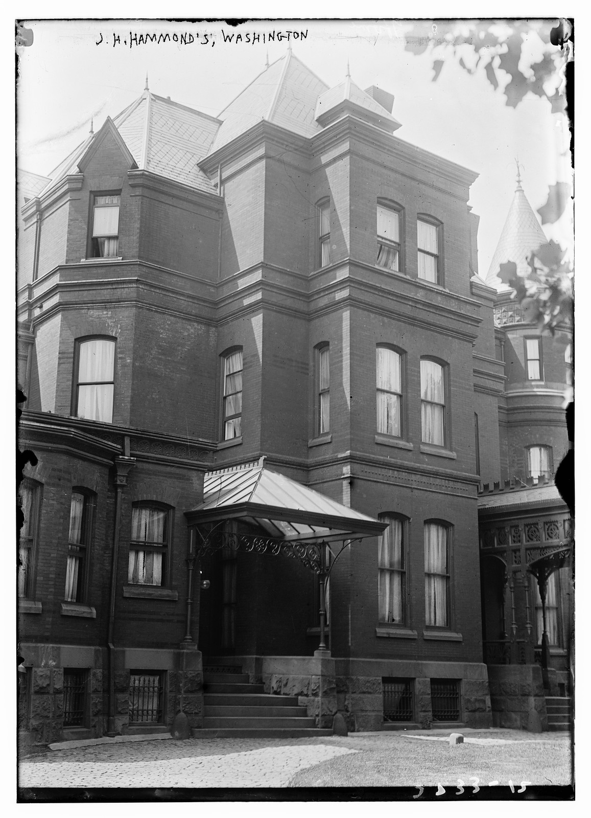 J.H. Hammond's, Washington, n/a — historic photograph