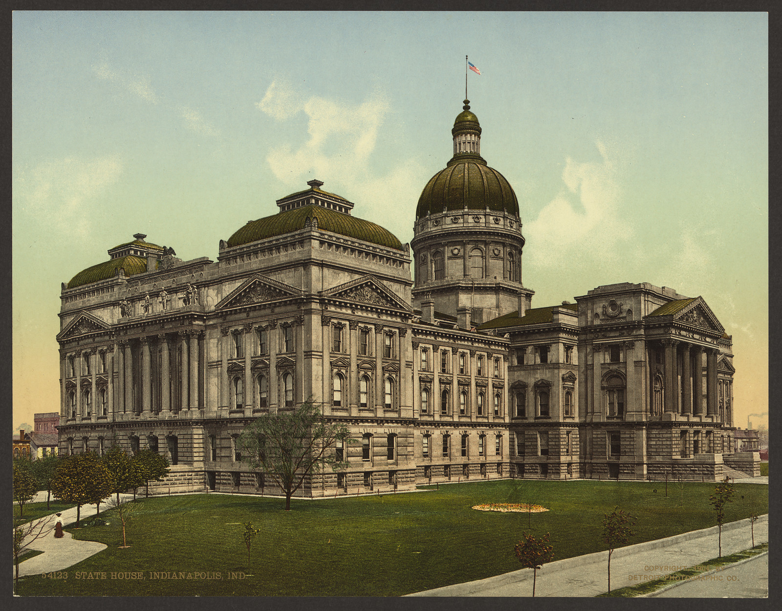 State House, Indianapolis, Ind. — historic image
