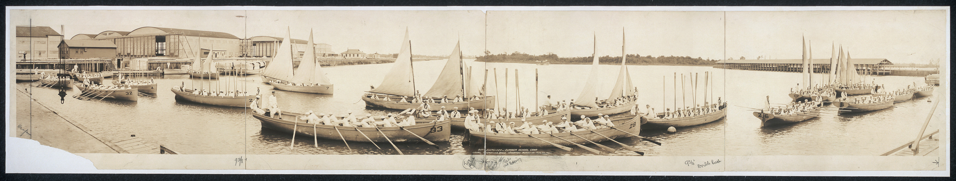 Naval Base, Hampton Roads, Virginia, 1920, 1920 — historic image