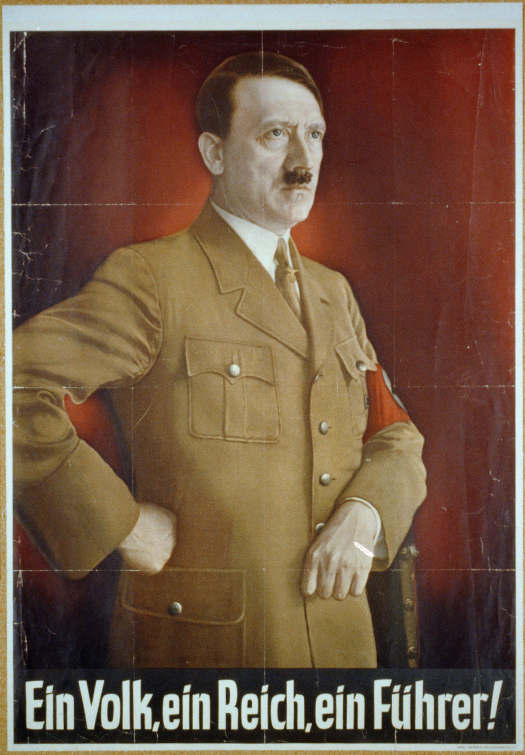 En Volk, ein Reich, Ein Führer!, [no date recorded on caption card] — vintage poster