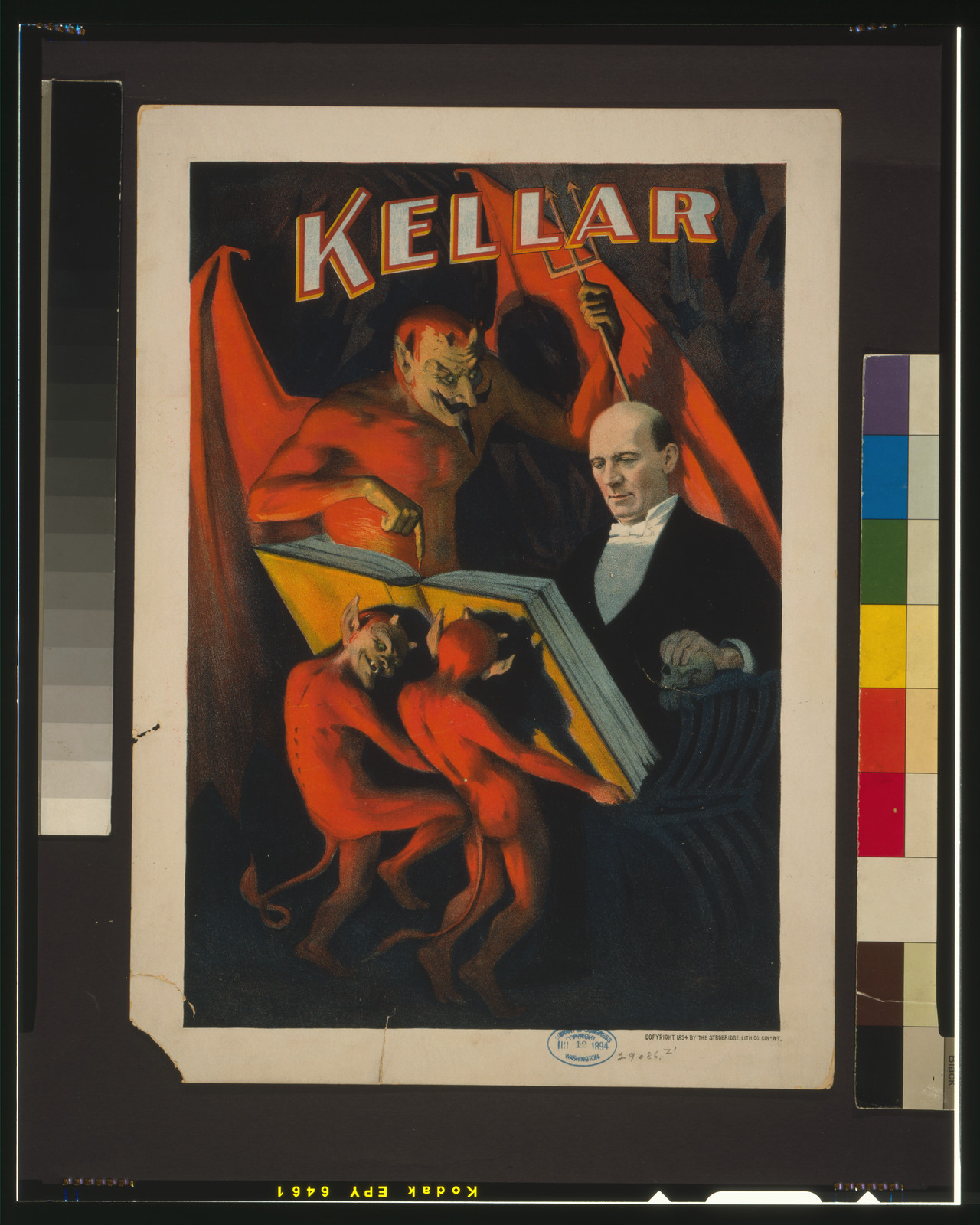 Kellar, Cin. ; N.Y. : Strobridge Lith. Co., c1894. — vintage poster