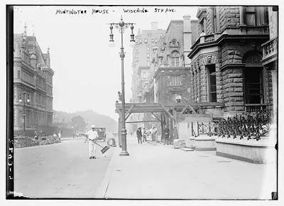 Huntington House - Widening 5th Ave.