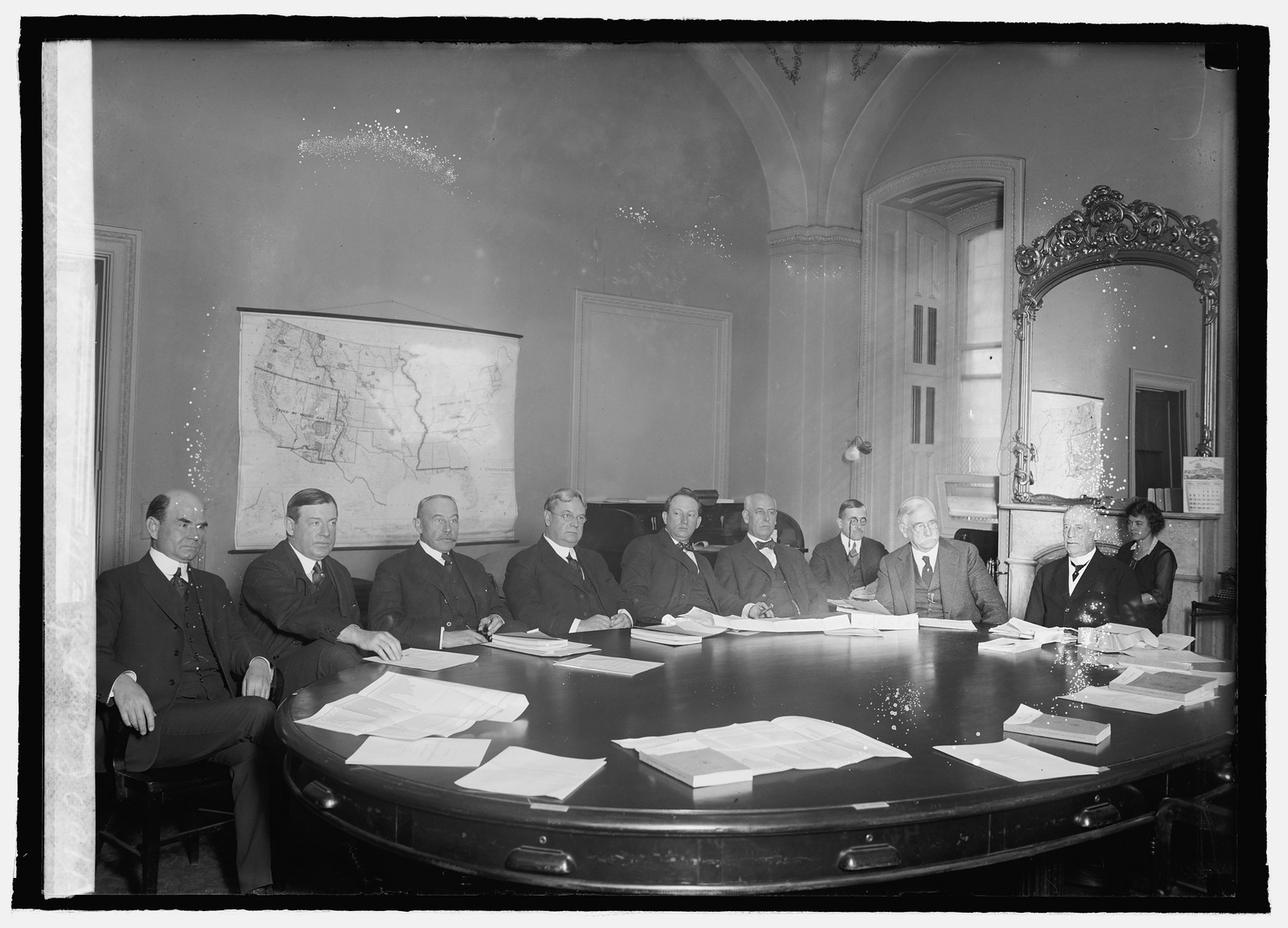 Senate Committee on Immigration, 12/22/20, [19]20 December 22. — historic photograph