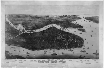 The city of greater New York / [...] Charles Hart.
