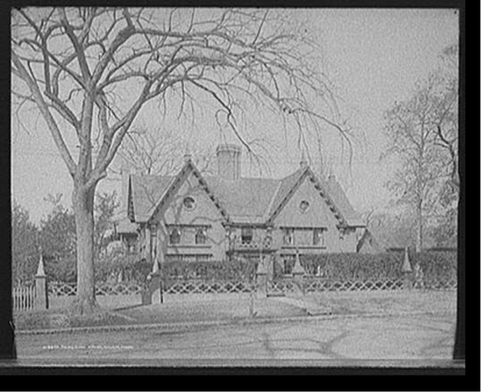 Pickering House, Salem, Mass., c1906. — historic photograph