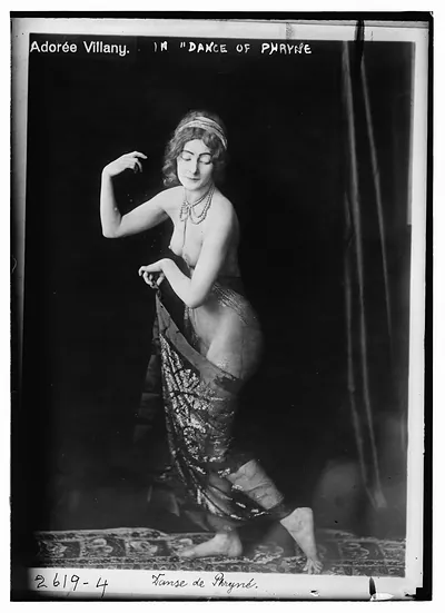 Adoree Villany in the Dance of Phryne