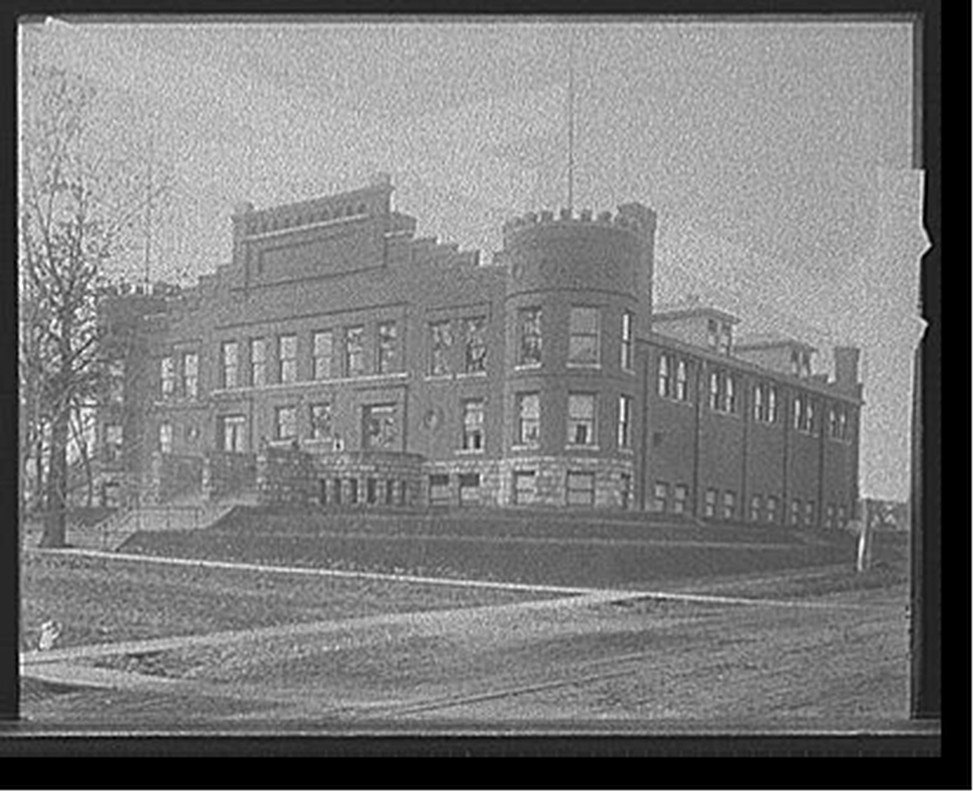 [Gymnasium, Michigan State Normal College, Ypsilanti, Michigan], [between 1900 and 1910] — historic photograph