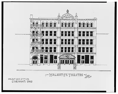 [Walnut St. Theatre, Walnut St. near E. 7th St., Cincinnati, Ohio] / AFD 1932.