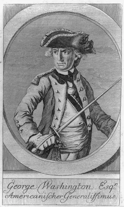George Washington, Esq'r. - Americanischer generalissimus