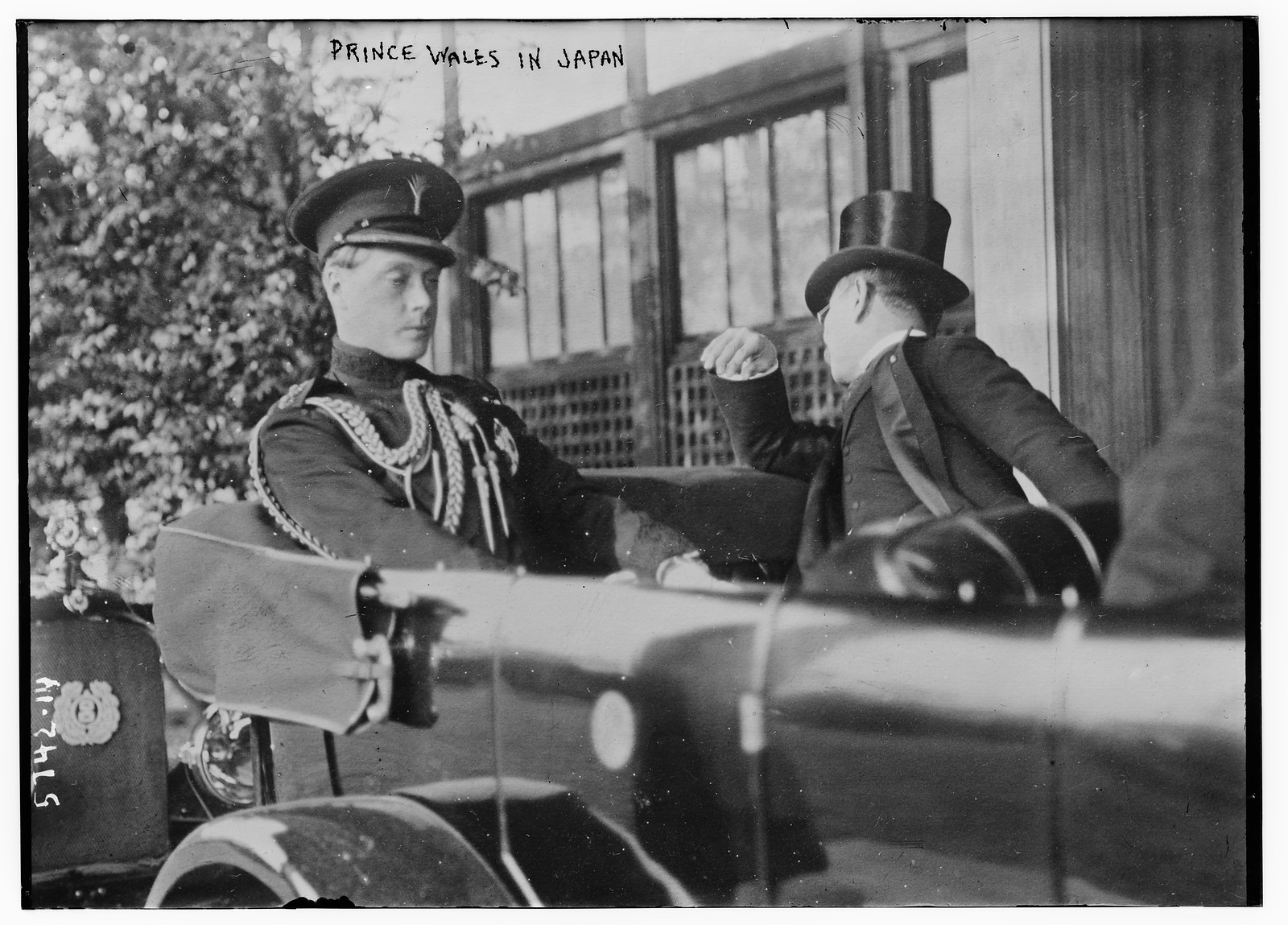Prince of Wales in Japan, n/a — historic photograph