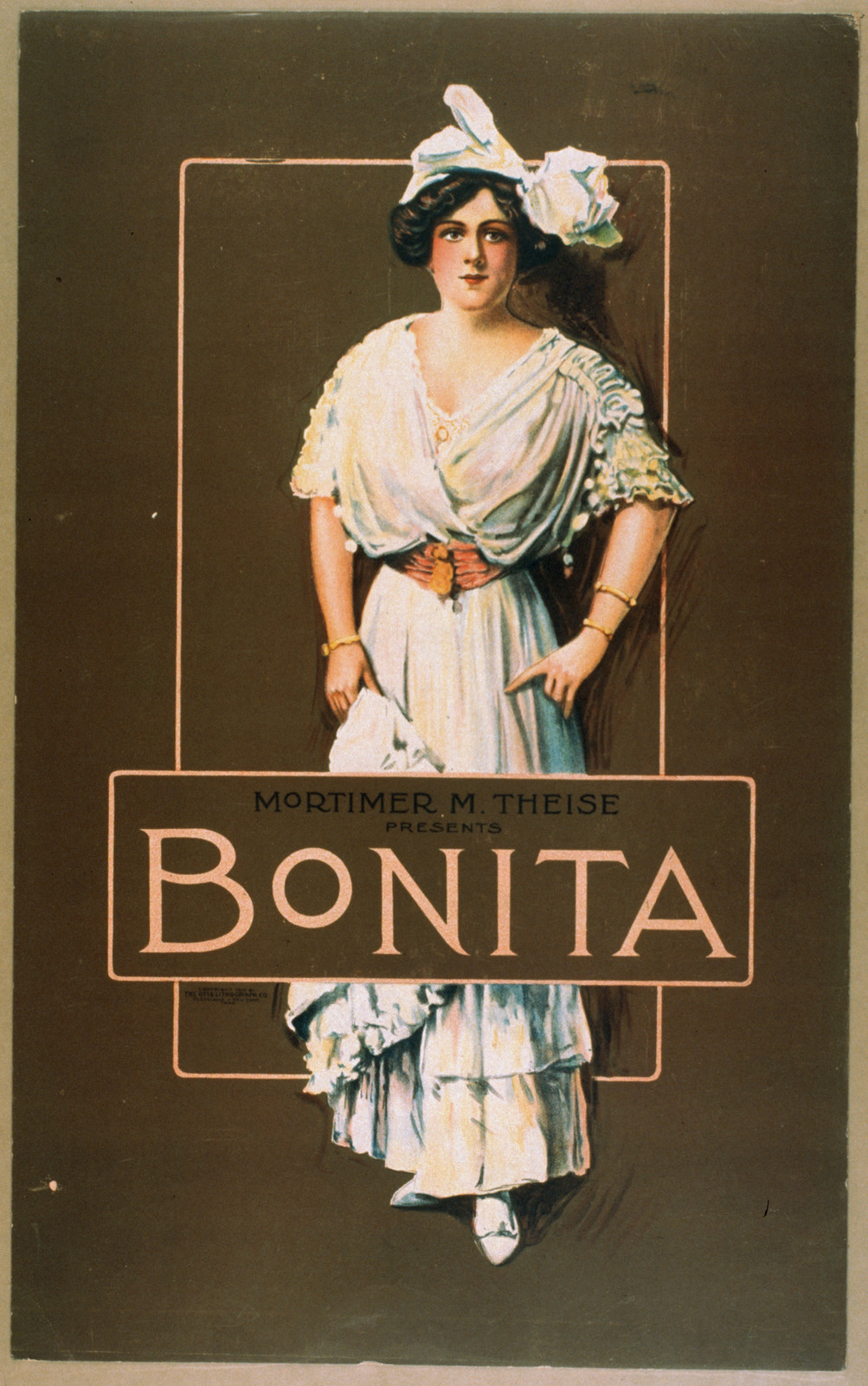 Mortimer M. Theise presents Bonita, 1910 — vintage poster