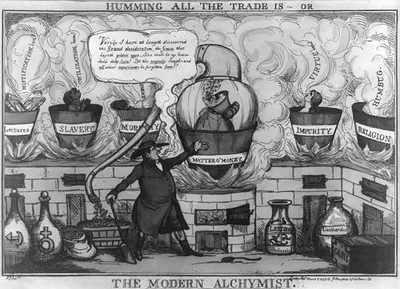 Humming all the trade is or The modern alchymist / T. J. [Jones] fect.