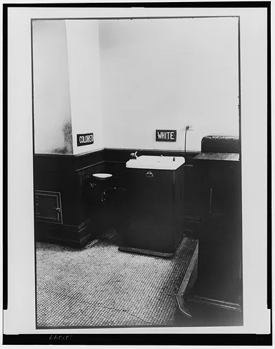 Historic Architecture - Courthouses - Segregated drinking fountains