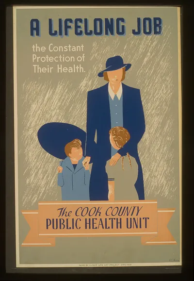A lifelong job--the constant protection of their health--The Cook County Public Healt
