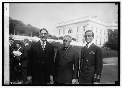 Wilburn, Dr. Hugo Eckener, Capt. Geo. W. Steele, [10/16/24]