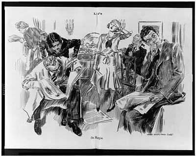 On margin / James Montgomery Flagg.