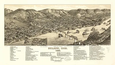 Bellaire, Ohio, 1882